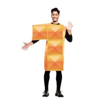 Roupa Orange Tetris para adultos