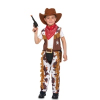Fato de cowboy Oeste para menino