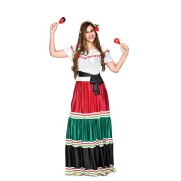 Fato tradicional de mariachi para mulher
