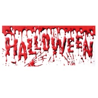 Poster Halloween com sangue - 1,52 m
