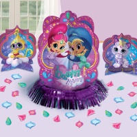 Centro de mesa Shimmer and Shine - 3 peças