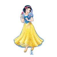 Balão silhueta XL da princesa Branca de Neve - 93 x 60 cm