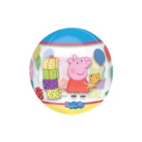 Balão orbz de Peppa Pig de 38 x 40 cm - Anagram