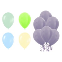 Balões de látex acetinados de 30 cm - Sempertex - 12 unidades