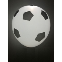 Balões de látex com chumbo de futebol - 4 pcs.