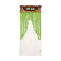 Sinal de cortina Hawaiian Tiki Hut - 96,5 x 137 cm