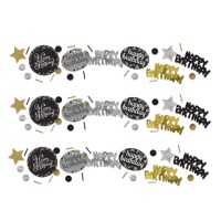Happy Birthday Champagne Bubble Confetti 34 gramas