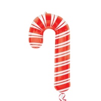 Balão bengala doce de Natal silhueta XL - 50 x 93 cm