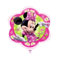 Balão de Minnie e Daisy com forma de flor de 38 x 35 cm - Anagram