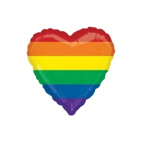 Balão do Coração do Orgulho Gay 43 cm - Anagrama