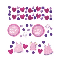 Confettis de Pink Baby Party de 34 g