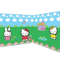 Kit de decoração de parede de Hello Kitty