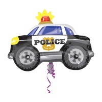 Balão XL Silhueta de Carro de Polícia 45 x 60 cm - Anagrama