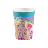 Copos Barbie de 250 ml - 8 pcs.