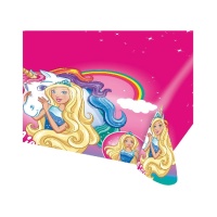 Toalha de mesa Barbie - 1,37 x 2,60 m
