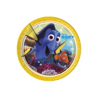 Pratos de À Procura de Dory de 23 cm - 8 unidades