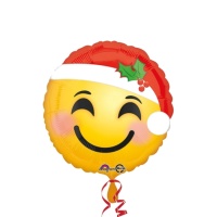 Balão emoji Pai Natal 43cm - Anagrama