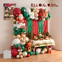 Kit de balões de Natal do Papai Noel - 105 peças
