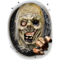Autocolantes Decorativos Zombie Toilet 30 x 40 cm