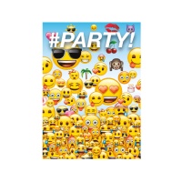 Convites de Emojis - 8 unidades