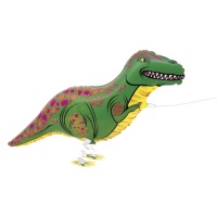 Balão de Dinossauro andante de 88 cm - Qualatex