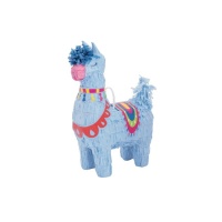 Pinhata mini 3D de Llamas Party de 7,5 x 17 x 24,5 cm