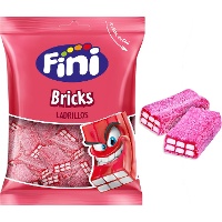 Tijolos de morango com pica pica - Tijolos Fini - 90 gr