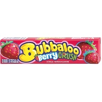 Gomas de mascar Bubbaloo de morango de 38 gr