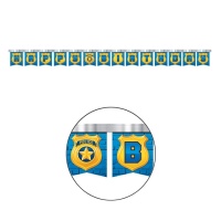Grinalda Happy Birthday Police - 2,59 m