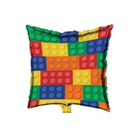 Balão quadrado Lego 45cm - Creative Converting