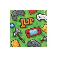 Guardanapos para videojogos 12,5 x 12,5 cm - 16 unidades