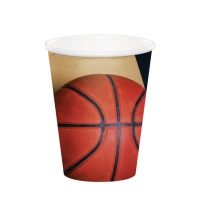 Copos de Basquetebol de 266 ml - 8 unidades