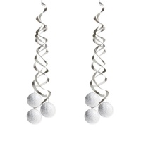 Pendentes decorativos de Golf - 91 cm - 2 unidades