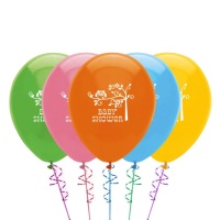 Balões de Corujas de 30 cm - Creative Party - 6 unidades