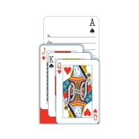 Convites de Cartas de Casino - 8 unidades