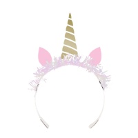 Tiaras de unicórnio para crianças - 8 peças