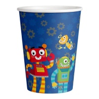 Copos Robot 250 ml - 8 unidades