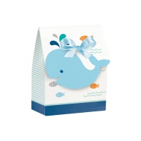 Caixa de cartão Little Whale - 12 unidades