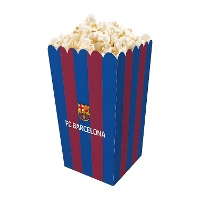 Pack de 3 caixas do FC Barcelona com riscas blaugrana