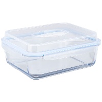 Tupper de 4,8 L hermético de borossilicato com alças