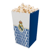 Caixa do Real Madrid escudo e letras em alto relevo - 3 unidades