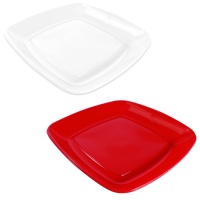 Bandejas quadradas extra grandes de 30,5 x 30,5 cm - Maxi Products - 3 unidades