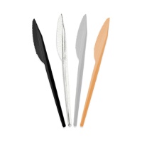 Facas gala de plástico de 16 cm - 16 peças