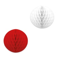 Pendente ninho em forma de bola 30 cm - 1 unid.