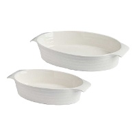 Fonte oval com alças fechadas - Vessia - 2 unidades