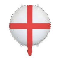 Balão com a bandeira da Inglaterra de 35 cm
