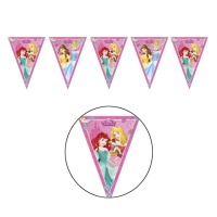 Bandeirolas de Princesas Disney - 2,30 m
