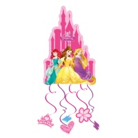 Pinhata das Princesas Disney em forma de castelo