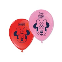 Balões de Minnie Mouse - Procos - 8 unidades