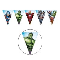 Bandeirolas de Os Vingadores de Marvel - 2,30 m